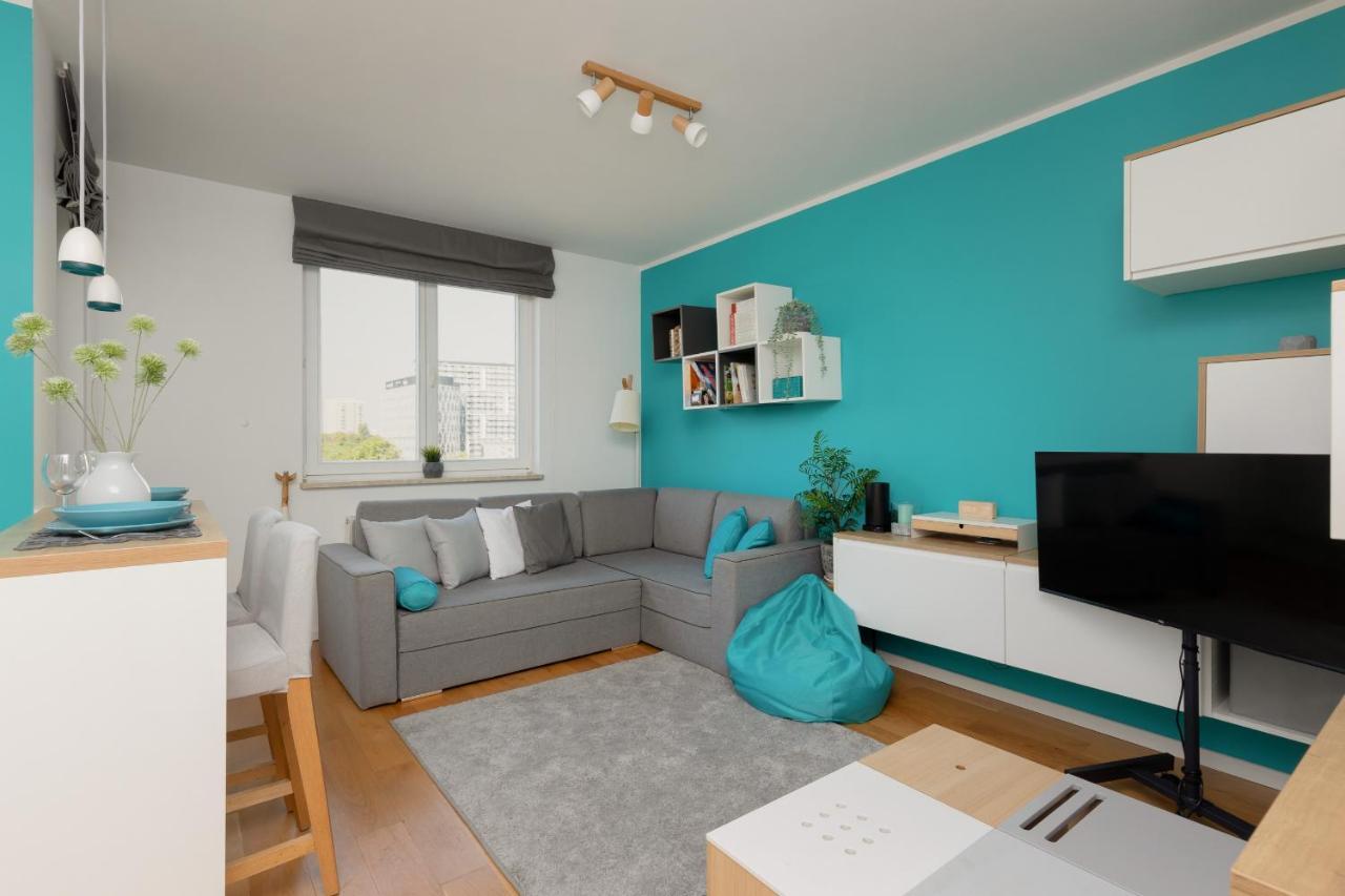 Metro Wilanowska Apartment With Parking By Noclegi Renters Warschau Buitenkant foto